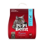 Наполнитель Pi-Pi Bent комкующийся, 5 кг