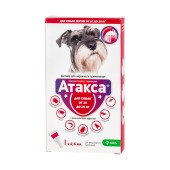 АТАКСА капли для собак 10-25 кг, 1 пипетка