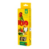 RIO палочки для средних попугаев с овощами и зеленью, 2 шт по 75 г