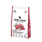 BOWL WOW для стерилизованных кошек (ЯГНЕНОК, КУРИЦА, КЛЮКВА), 4 кг