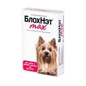 БЛОХНЭТ MAX капли для для собак и щенков массой до 5 кг, 0,5 мл