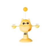 Игрушка WOGY Спинер интерактивный (16 * 13 см) для кошек, на пружине с дразнилкой шариком