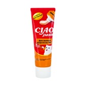 INABA Ciao Paste паста из куриного филе для кошек (для вывода шерсти), 80 г