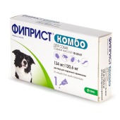 ФИПРИСТ КОМБО капли для собак 10 - 20 кг, 1 пипетка (Годен до 31.01.2027 г.)