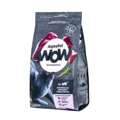 ALPHAPET WOW для взрослых домашних кошек (УТКА, ПОТРОШКИ), 0,75 кг