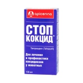 Стоп-Кокцид 5% для животных, 100 мл