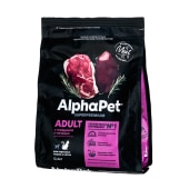 ALPHAPET для взрослых кошек (ГОВЯДИНА, ПЕЧЕНЬ), 0,4 кг
