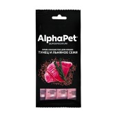 ALPHAPET крем-лакомство для кошек с тунцом и льняным семенем, 48 г