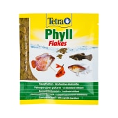 TETRA PHYLL FLAKES корм для рыб в виде хлопьев с растительными ингридиентами, 12 г