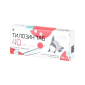 Тилозин ТАБ 40 мг, 10 табл