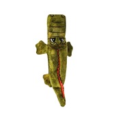 Игрушка-пищалка WOGY Крокодил (34 * 15 * 5 см) для собак, шуршит, микс