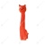 Игрушка-пищалка Кошка (23 * 9 * 4,5 см) для собак, NUNBELL Игрушка-пищалка Кошка (23 * 9 * 4,5 см) для собак, NUNBELL