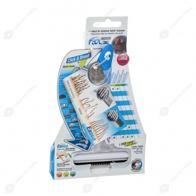 Расческа FOOLEE EASEE DOG LARGE Для кошек и собак крупных пород (9,5 см).