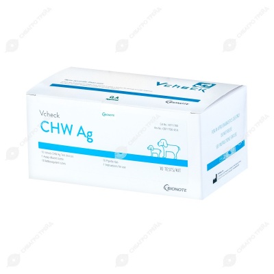 Дирофиляриоз собак Vcheck CHW Ag (АНТИГЕН) Vcheck CDV Ag, 10 тестов (к Вичек)