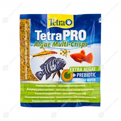 TETRAPRO ALGAE MULTI-CRISPS корм для рыб в виде чипсов с водорослями, 12 г