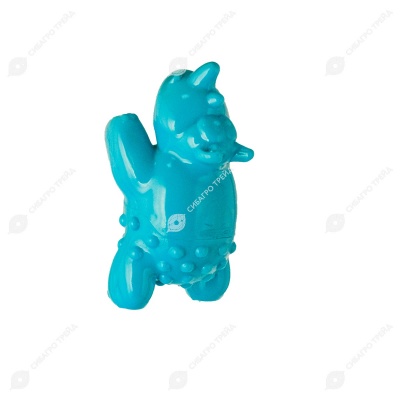 Игрушка-пищалка WOGY Носорог (12 * 6 * 6 см) для собак, микс