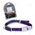 Ошейник WOGY светящийся (ОШ до 69 см) с застежкой, влагостойкий, фиолетовый, 3 режима Ошейник WOGY светящийся (ОШ до 69 см) с застежкой, влагостойкий, фиолетовый, 3 режима