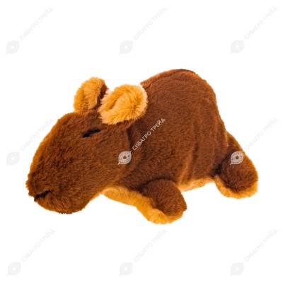 Игрушка МОРСКАЯ СВИНКА с пищалкой для собак, 22 см (иск.мех)