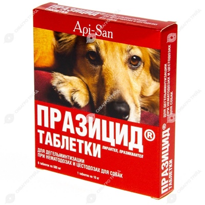 ПРАЗИЦИД для собак, 6 табл