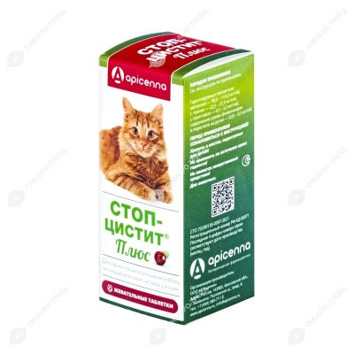 СТОП-ЦИСТИТ ПЛЮС для кошек, 30 табл