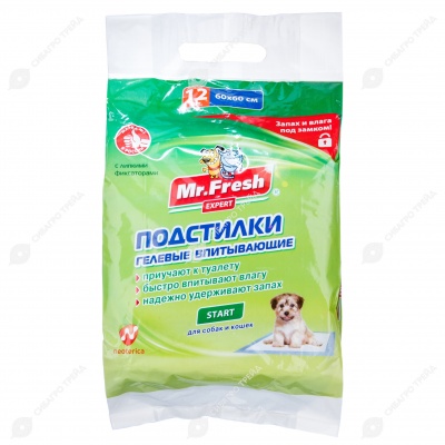 Подстилки Mr. Fresh Expert START 60 * 60 см, 12 шт