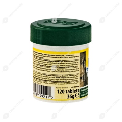 TETRA PLECO TABLETS корм для сомов и водорослеедов со спирулиной, 120 табл