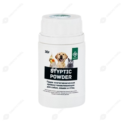 Пудра кровоостанавливающая Styptic powder, 30 г