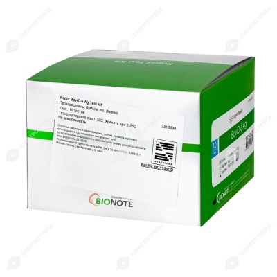 Тест-Экспресс Rapid BoviD-6 Ag Test kit 10 тестов, BIONOTE