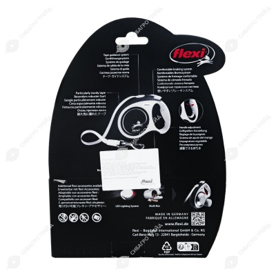 Рулетка COMFORT PLUS L (5 м, 60 кг) ремень, зеленый, FLEXI