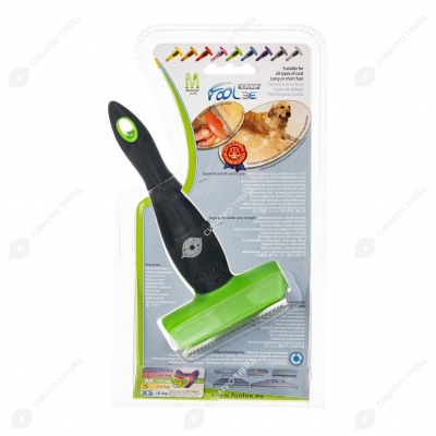Расческа FOOLEE ONE MEDIUM Для собак средних пород, кошек и кроликов (6,5 см).