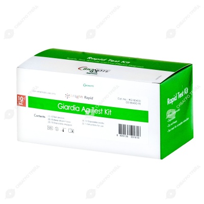 Тест-Экспресс Лямблии собак и кошек (ANIGEN Giardia Ag) 10 тестов, BIONOTE