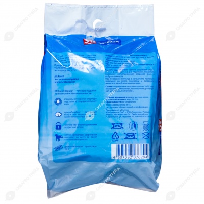 Подстилки Mr. Fresh Expert REGULAR 40 * 60 см, 30 шт