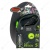 Рулетка BLACK DESIGN M (5 м, 20 кг) трос, зелёный, FLEXI Рулетка BLACK DESIGN M (5 м, 20 кг) трос, зелёный, FLEXI