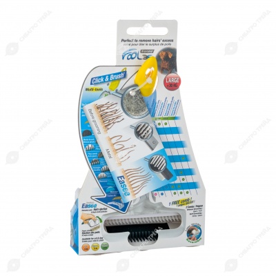 Расческа FOOLEE EASEE DOG LARGE Для кошек и собак крупных пород (9,5 см).
